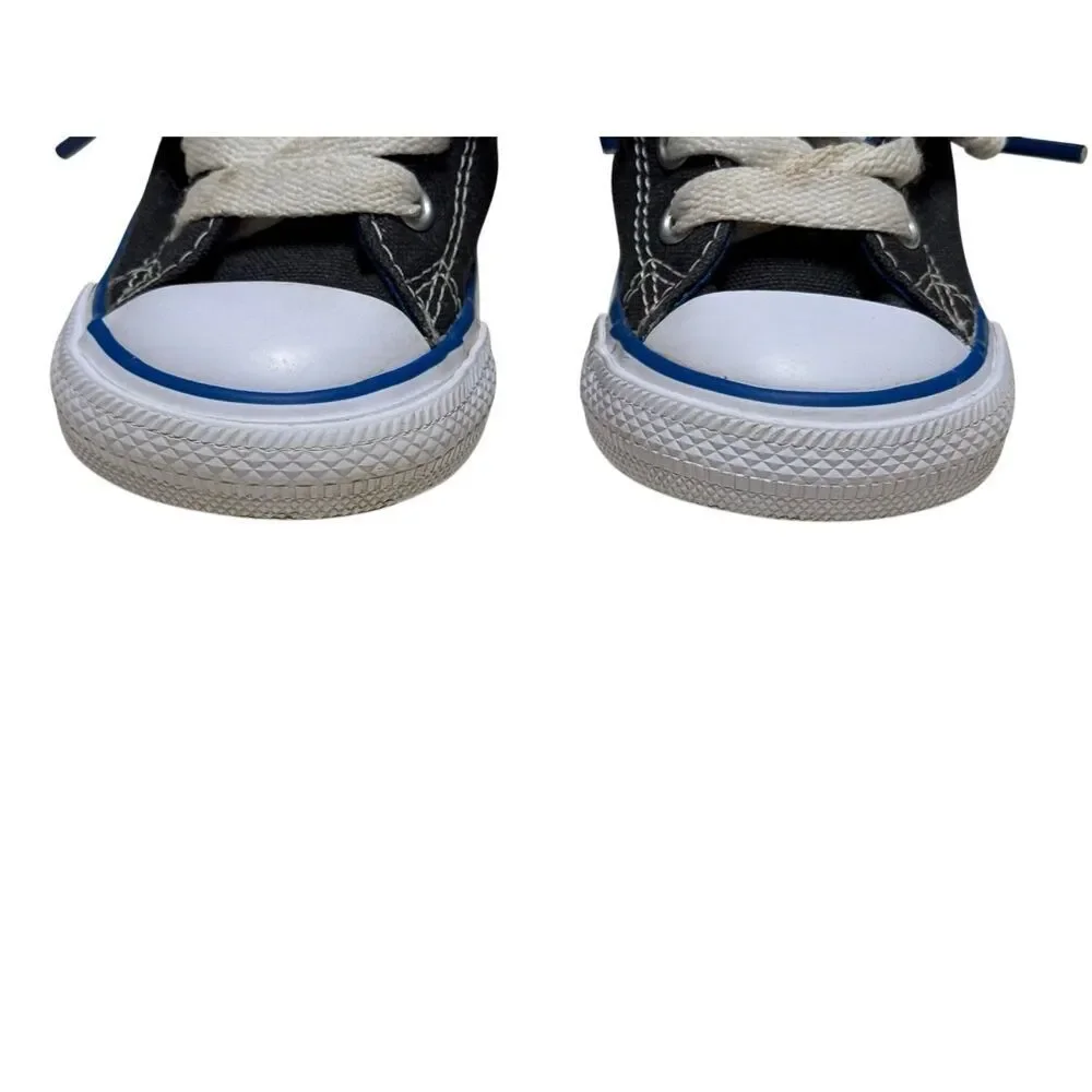 Converse All Star Kids CTAS Street SNEAKERS Blue / Black  Lace up Size 4 Toddler